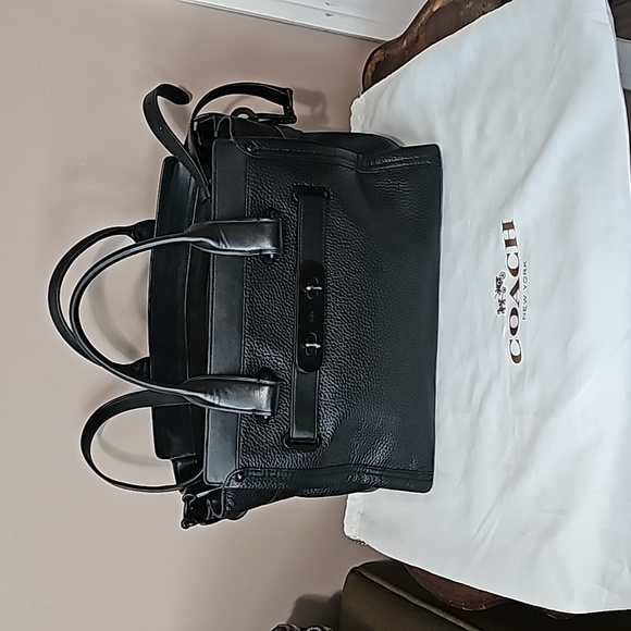 Coach black purse - Picture 2 of 10